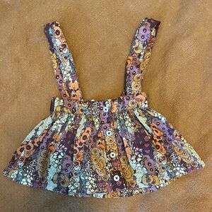 WORN 1x - suspender skirt 6-12